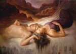 Sueño de amor -I- óleo sobre tela – peque – Alberto Pancorbo